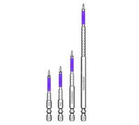 Magnetic Screwdriver Bit Set Designed for Corded and Cordless Tools with Anti Slip Teeth to Prevent Cam Out and Stable Screw Holding (1)