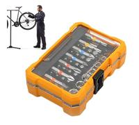 Magnetic Screwdriver Bits | 50 Pieces Magnetic Steel Tool with Storage Box - Screw Set - for Glass, Brick, Granite, Wood, Tiles, Metal, Stone, Construction, Installation and Installation
