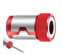 Magnetic Screwdriver Ring - Bit Magnetizer Power Tool Accessory | Removable Strong Fastener Holder | Metal Screw Pickup Attachment for Hand Tools Maintenance Repair