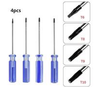 Magnetic Screwdriver Set for Xbox for 360 4pcs of T8, for Precision Tools for Safe Device Opening