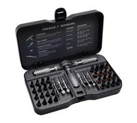 Magnetic Screwdriver Set - Multi Bit Magnetic Drive Set with Detachable Ratchet Handle | High-Strength Alloy Steel Repair Tool Kit for Furniture Assembly Bike Home Repair Electronics Eyeglass
