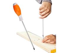 Magnetic Screwdriver with Tip | Portable Ergonomic Handle with Long Bit | Screwdriver Tool | For Household Repairs, Industrial Work, Furniture Assembly and Appliance Repair