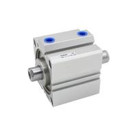 Magnetic SDAD Series Double-Rod Compact Cylinder bore 32mm, Stroke 5~100mm, Internal Thread (Color : SDAD32X40, Size : -S with Magnetism)