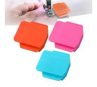 Magnetic Seam Guide - 2.05 Inches Clear Scale Sewing Gauge for Dressmaking, Quilting Projects with Precise Alignment, Seam Guides for Tailoring Use, Abs Material, 3-Piece Packaging