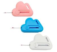 Magnetic Seam Guide and Seam Ripper, 3 Pack Sewing Accessories with Color-Coded Guides for Singer Sewing Machines, Precise Fabric Alignment for Quilting and Dressmaking, 9.2 x 4.3 cm