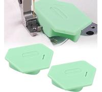 Magnetic Seam Guide for Sewing Machine, Seam Guide for Sewing Machine with Scale, Polygonal Sewing Rulers and Guides for Sewing Machine Accessories (2 Pcs)