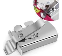 Magnetic Seam Guide for Sewing Machine with Adjustable Presser Foot Clip