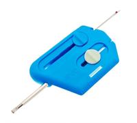 Magnetic Seam Guide for Sewing Machine with Seam Ripper, 4-in-1 Adjustable Seam Guide, Polygonal Hemmer Guide with Scale, Universal Sewing Accessories and Supplies for Sewing Machines