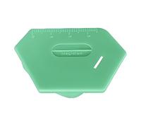 Magnetic Seam Guide, Sewing Machine, Compact and Portable, Quilting Guide with Scale for Edge Alignment, Fabric Curling, Accurate Stitching, Creases Folding, Positioning Tool 2.28 Inches