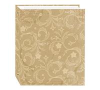 Magnetic Self-Stick 3-Ring Photo Album 100 Pages (50 Sheets), Jasmine Design