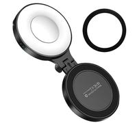 Magnetic Selfie Light - Live Streaming Beauty Lamp,Rechargeable Selfie Fill Light with Mirror for Women Makeup Video Recording Travel Vlogging Live Streaming Conference Home Studio
