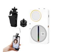 Magnetic Selfie Light, Mini Slim Phone Lighting for Photography, Rechargeable LED Clip Light, Lightweight Portable Ring Lights for Beauty Vlogging Recording Outdoor Travel Use
