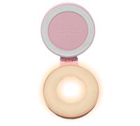 Magnetic Selfie Light, Selfie Lamp, Compact Usb Powered Soft Lighting Metal Base Foldable Angle Control Lightweight, Makeup Light Mirror for Women Get Ready Travel, 2.36x2.76x0.79Inches, Pink