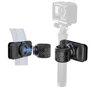 Magnetic Selfie Stick Holster Holder, Adjustable Backpack Strap Selfie Stick Clip Mount Holster Compatible with Gopro 13/12/11/10, DJI Action 5 Pro/4/3, Nano, Insta360 X5/X4 and More