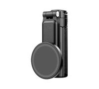 Magnetic Selfie Stick Travel Tripod, Portable Selfie Stick with Holder, 5-Way Extendable Adjustable Compact Folding Mobile Holder for Video Recording on the Go
