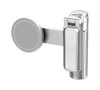 Magnetic Selfie Stick Tripod, Adjustable Five-Section Telescopic Stand, Aluminum Alloy+Nylon Pocket-Sized Folding Phone Stand, Ideal for Vlogging, Recording, Desk Use, and Convenient, 5x6x11.5cm