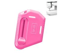 Magnetic Sewing Guide Ruler - with Universal Cutter and Anti-Rolling - Magnetic Sewing Aid for Sewing Accessories, for Heming, Crafts, Cutting, Repairing Clothes, Suitable for Women, Beginners and