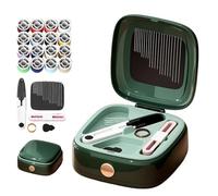 Magnetic Sewing Tool Kit, 2026 New Magnetic Sewing Tool Kit Adults and Beginners, Double-Layered Storage, with Needle Threader and Seam Ripper, for Home and Travel Use (Green)