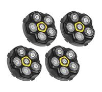 Magnetic Shaver Heads 6 Blades Replacement for Many 6D Magnetic Electric Shavers, Compatible with DOAO, Kensen, JoyKoi and Kibiy.(4PCS)