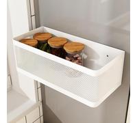 Magnetic Shelf for Washer & Refrirator Heavy-Du Kitchen nizer Space-Saving Hanging Basket & Se Rack 12.5 x 28cm Ideal for Home Sto Soluts