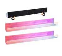 Magnetic Shelves for Classroom | Book Shelf for 2 Shelves Kitchen Organizer Reusable Acrylic Floating Fridge Rack for Whiteboard Kids Room, 2pcs-colorful, riferimento alla descrizione, Please