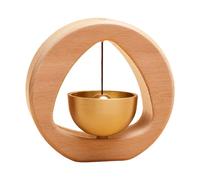 Magnetic Shopkeepers Bell - Doorbell Chime Magnetic Doorbell Door Open Chime - Elegant Wooden Wind Chime, Decorative Door Chime For -Home Offices Entrance