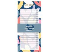 Magnetic Shopping List Must Do to DO List Pad Fridge Magnet Blue X My Heart Gift