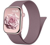 Magnetic Silicone Band for Apple Watch Straps 38mm 40mm 41mm 42mm Women Men