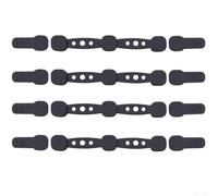 Magnetic Silicone Buckle for Holding Down Air Fryer Parchment Paper, Heat Resistant Silicone Construction to Keep Liners Fixed Through the Cooking Process (Black)