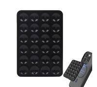 Magnetic Silicone Grip Adhesive Phone Holder, Adjustable and Detachable Smartphone Holder, Non-Slip Selfie Accessory, Compatible with and