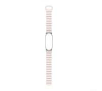 Magnetic Silicone Strap for Plaud NotePin/NotePin S (2025), Soft Replacement Strap with Secure Clasp, Comfortable Watch Strap in Black (White)