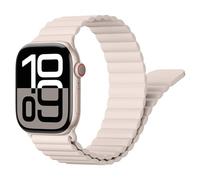 Magnetic Silicone Straps Compatible with Apple Watch Strap 40mm 38mm 41mm 42mm 44mm 45mm 46mm iWatch Strap for Women Men,Waterproof Soft Sport Band for Apple Watch Series 10 9 8 7 6 5 4 3 SE 2nd 49mm