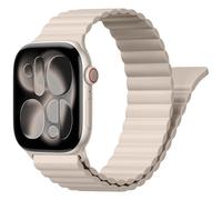 Magnetic Silicone Straps for Apple Watch Strap 40mm 38mm 41mm 42mm 44mm 45mm 46mm iWatch Strap for Women Men,Waterproof Sport Band for Apple Watch Series 11 10 9 8 7 6 5 4 3 SE 3/2nd Ultra/3/2 49mm