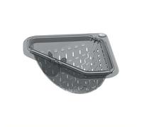 Magnetic Sink Strainer Basket, 2026 NEW Strong Triangular Draining Tool for Food Scraps & Waste Catcher, Punch-Free Magnetic Drain Filter for Kitchen Sink Corner, Sponge Holder & Produce Rinse Tray