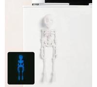 Magnetic Skeleton Figurine Halloween Decoration With Articulated Joint For Refrigerator Classroom Whiteboard Decorations Magnetic Skeleton Toy