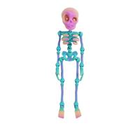 Magnetic Skeleton Figurine Halloween Decoration With Articulated Joint For Refrigerator Classroom Whiteboard Decorations Magnetic Skeleton Toy