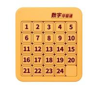 Magnetic Sliding Number Puzzle - PP 5x5cm | Slide Number Puzzle | Magnetic Sliding Numbers Brain Teaser | Magnetics Numbers Brain Teaser Puzzles Games Intelligence Blocks Toy For Kids Adults & Daily P