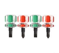 Magnetic Slotted Screwdriver Set Short Handle DIY Kit