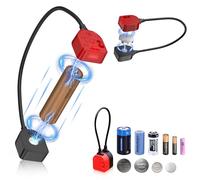 Magnetic Small Battery Tester,Universal Battery Checker With 3 indicator light for AA/AAA/CR2032/CR2025/LR44/LR41/CR2450/CR2/CR123/CR1632/CR2 Button Coin Cell Batteries/C/D & More Household Batteries