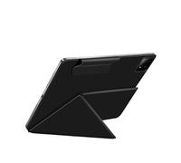 Magnetic Smart Book Stand Cover Suitable For XiaoMi Pad 6S Pro 12.4 inch 2024 With Buckle Double-Sided Protective Case(Black)