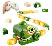 Magnetic Snake Game - Educational Eating Itself Game With Light Sound | Real-Life Growing Snake - Toys For Adult, Boys, Kids, Home, Travel, Camping, School, Birthday, Festival, Christmas