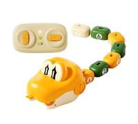 Magnetic Snake Game, RC Magnetic with Sound Rechargeable Interactive | Parent-Child Snake Puzzle Games for Boys Girls Preschool Classroom Home Daycare Car Airplane Travel Party