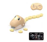 Magnetic Snake Game Toy Eating Itself, App Controllable&Remote Control Eating Snake Toys with Sound and Light, Interactive Parent-Child Competitive Game Tabletop Party Toy for Kids Adults