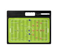 Magnetic Soccer Board - Tactical Training Clipboard, Collapsible Training Tool, Dry Erase Planning Pad with Marker Magnets | Portable Game Training Strategy Board Team Coaching Field Prep Sess