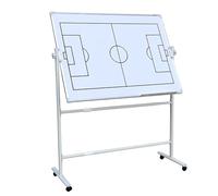 Magnetic Soccer Coaching Board, Soccer Whiteboard for Coaches, Complete Accessories, Height and Angle Adjustable, Double-Sided Use, for Training