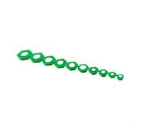 Magnetic Socket Adapter Set 21 Piece 5/16-7/8 Inch Hex Insert Kit for Impact Driver Drill Automotive Repair Green Blue(green)