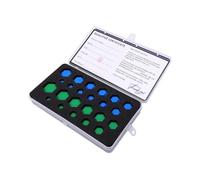 Magnetic Socket Insert Set, 23 Piece Total | Fits SAE 5/16 to 7/8 inch, Durable ABS material, Magnetic grip, Organized EVA case