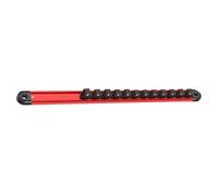 Magnetic Socket Organizer, Sockets Rack, 16.14 Inches Efficient Tool Organization & Space Saving Design, Aluminum Alloy Organizers for Toolboxes, Racks Wrench, Screwdriver, and Mechanic Tools