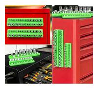 Magnetic Socket Sleeve Organizer Tray Compatible with 1/2 1/4 3/8 Inch SAE Sockets for Workshop Tool Storage and Transport (metric 1/4)