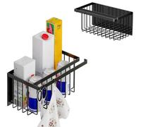 Magnetic Spice Rack Set of 2 Fridge Spice Rack Spice Rack Magnetic Storage Rack Portable Kitchen Spice Storage Box Wall Mounted Single Use